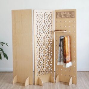 Peg Board Screen Freestanding